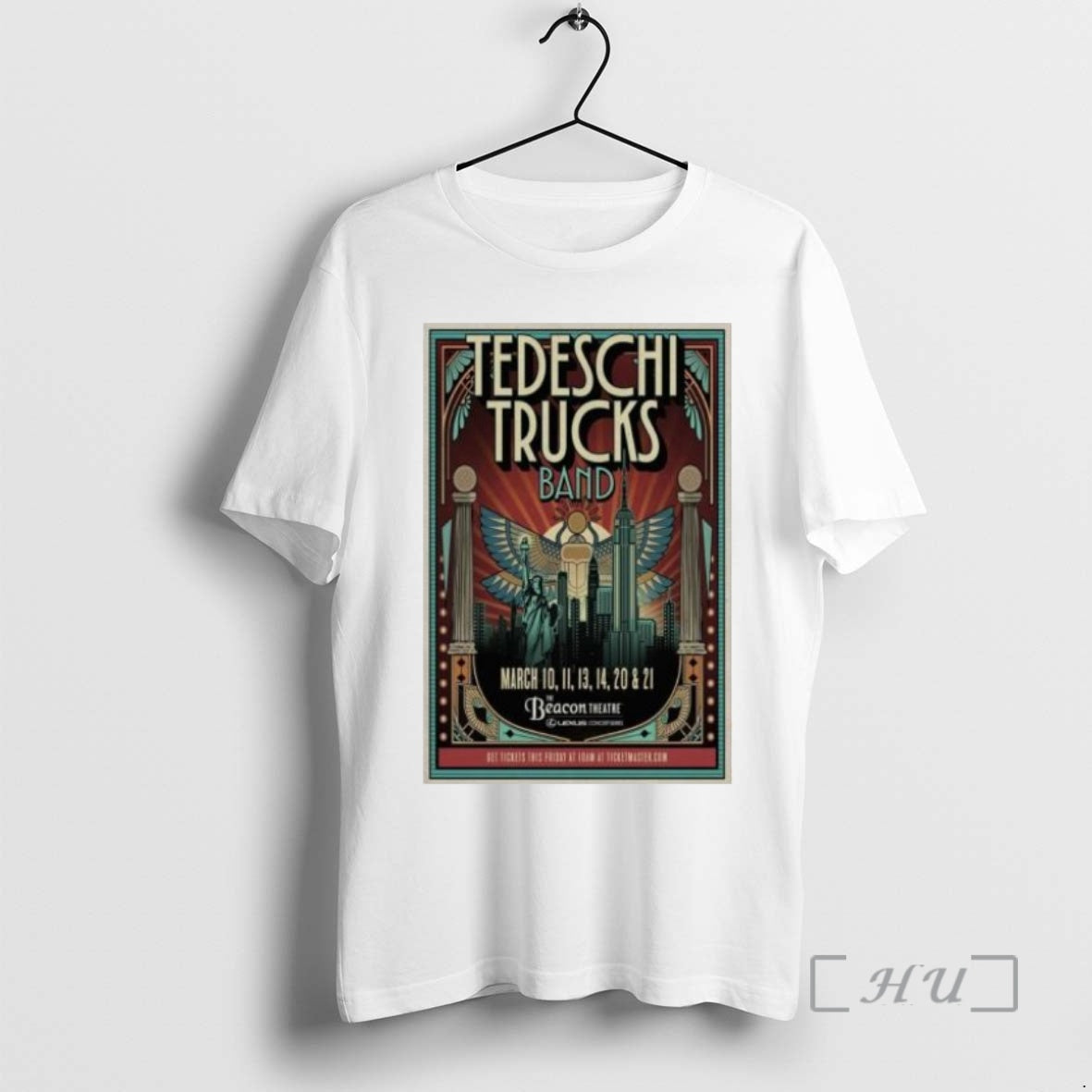Trending Tedeschi Trucks Band The Beacon Theatre New York Ny March 10 21 2026 Premium T-Shirts, Hoodie, Sweatshirt