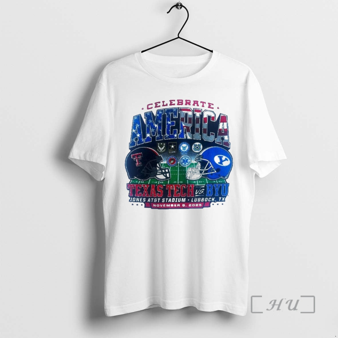 Trending Texas Tech Vs Byu Celebrate America Dueling Helmets T-Shirts, Hoodie, Sweatshirt | InkNestWear.com