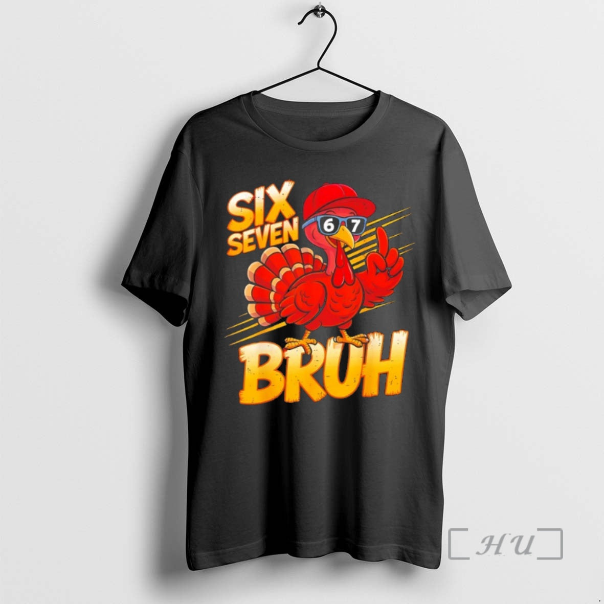 Trending Thanksgiving Turkey Six Seven Bruh T-Shirts, Hoodie, Sweatshirt | InkNestWear.com