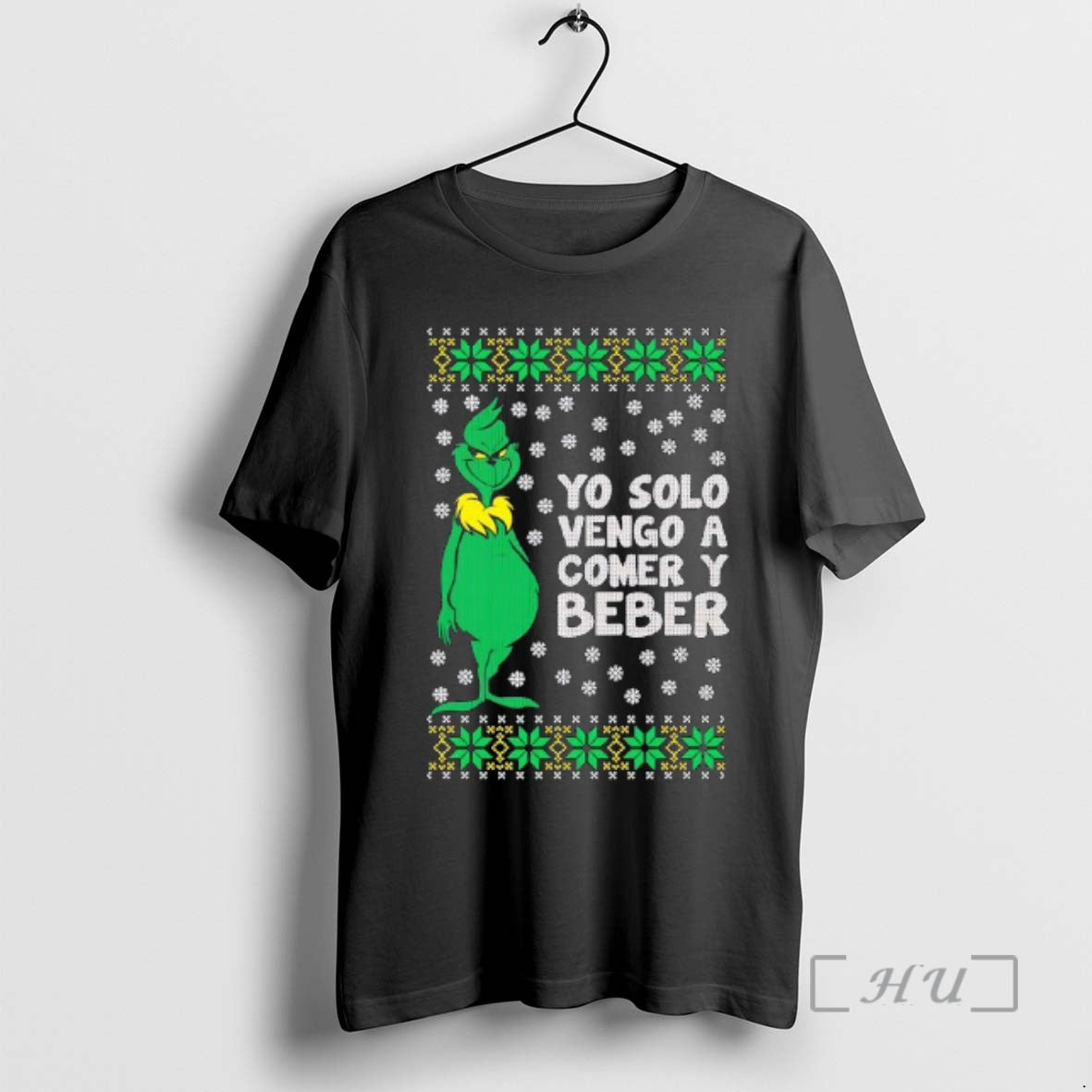 Trending The Grinch Yo Solo Vengo A Comer Y Beber T-Shirts, Hoodie, Sweatshirt | InkNestWear.com
