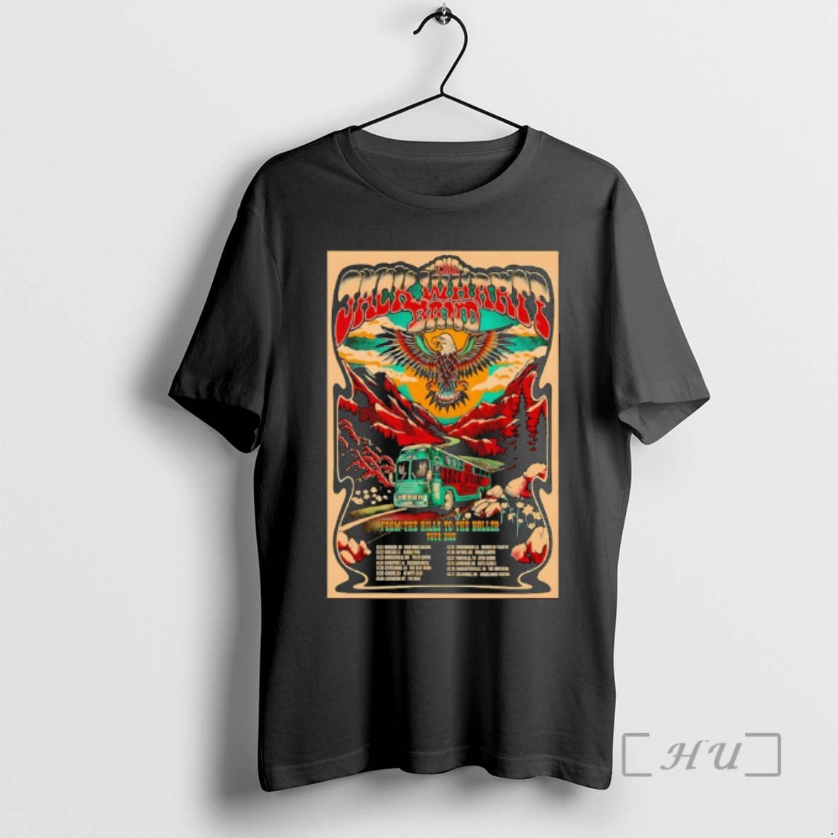 Trending The Jack Wharff Band 2026 From The Hills To The Holler Tour Premium T-Shirts, Hoodie, Sweatshirt | InkNestWear.com