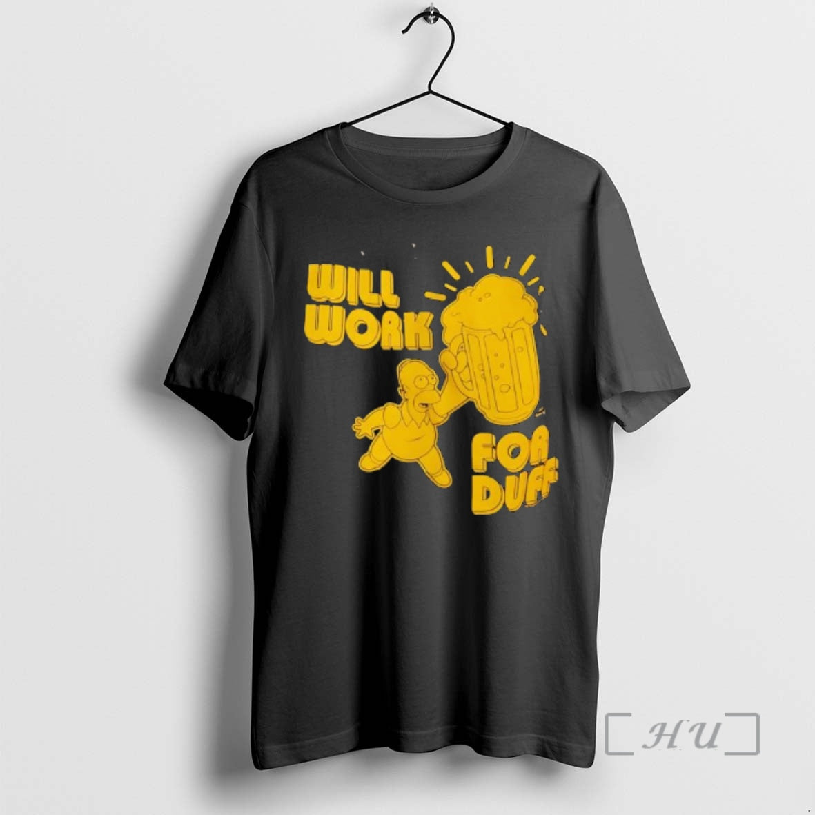 Trending The Simpsons Homer Will Work For Duff Beer T-Shirts, Hoodie, Sweatshirt | InkNestWear.com