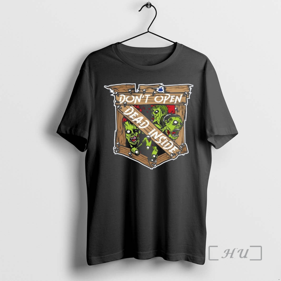 Trending The Walking Dead X New York Rangers Dont Open Dead Inside Halloween Logo Premium T-Shirts, Hoodie, Sweatshirt