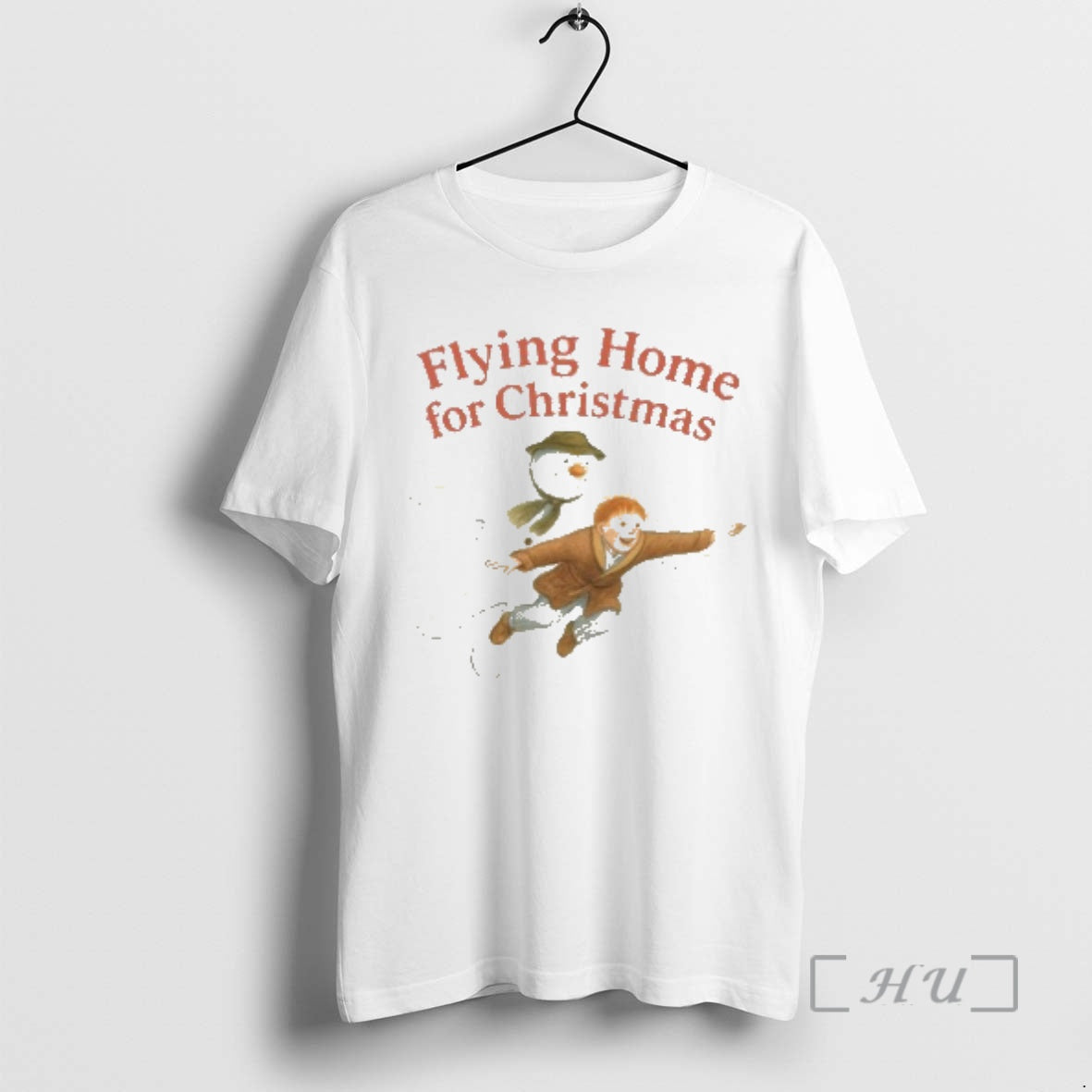 Trending The Snowman Flying Home For Christmas T-Shirts, Hoodie, Sweatshirt | InkNestWear.com