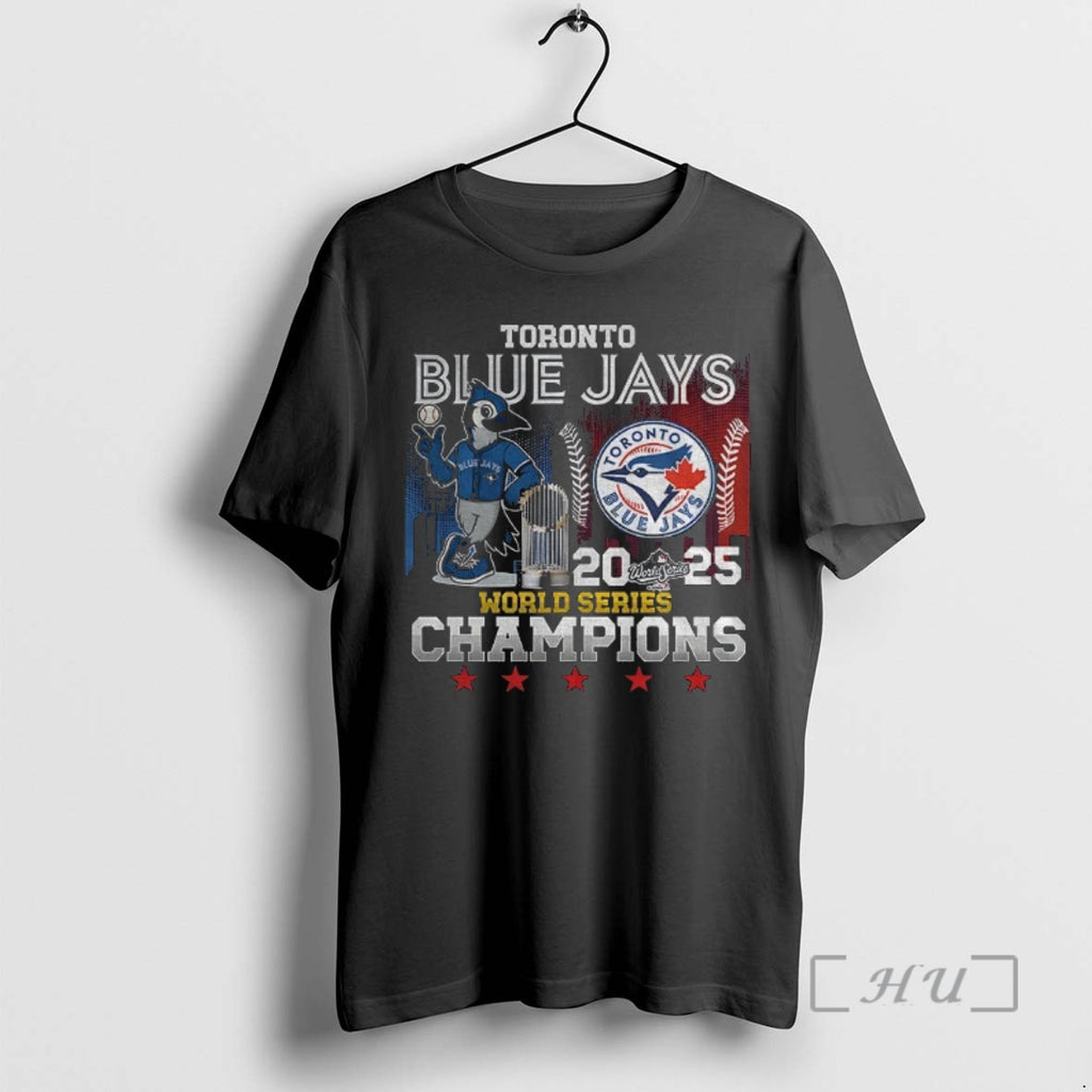 Trending Toronto Blue Jays 3 Times World Series Champions 1992 1993 2025 Mlb Premium T-Shirts, Hoodie, Sweatshirt