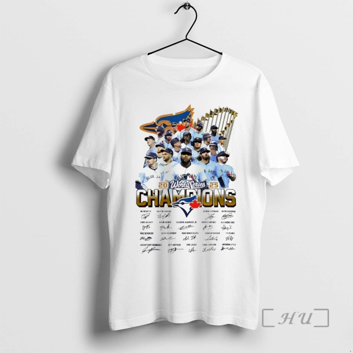 Trending Toronto Blue Jays World Series Champions 2025 All Team Signature Christmas T-Shirts, Hoodie, Sweatshirt