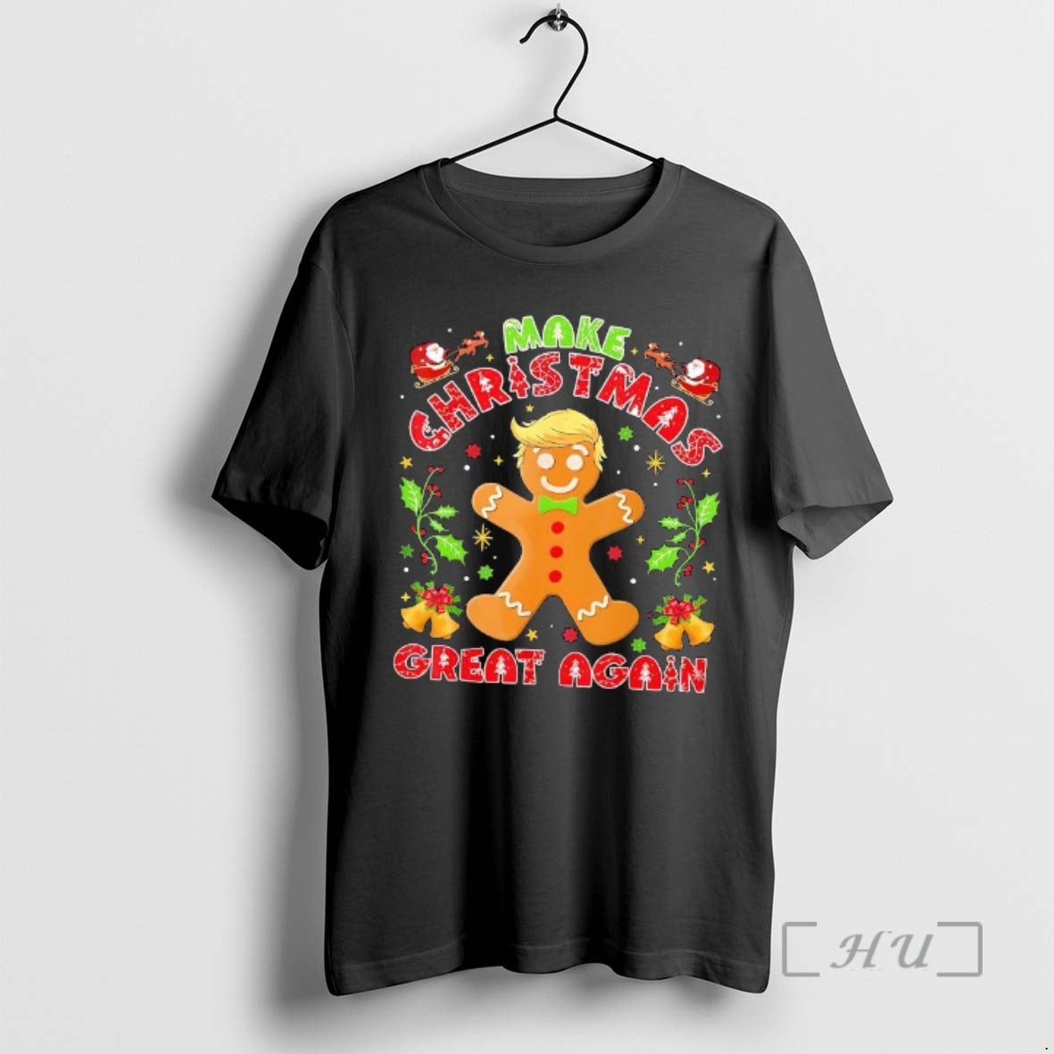 Trending Trump Gingerbread Make Christmas Great Again T-Shirts, Hoodie, Sweatshirt | InkNestWear.com