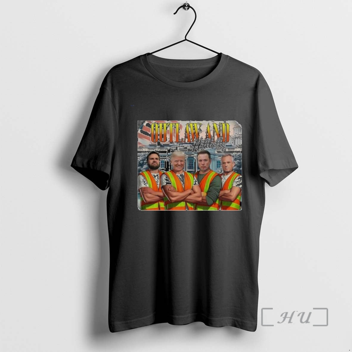 Trending Trump Vance Musk Kenedy The Outlaw And The Hillbilly T-Shirts, Hoodie, Sweatshirt | InkNestWear.com