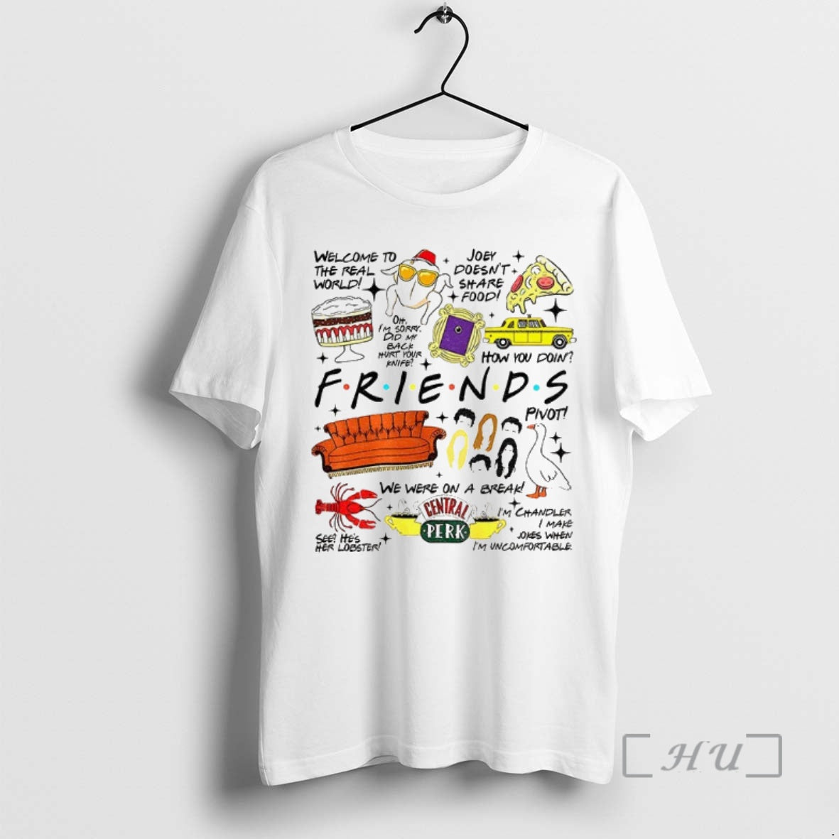 Trending Turkey Friends Welcome To The Real World Joey Doesnt Share Food Happy Thanksgiving Premium T-Shirts, Hoodie,...