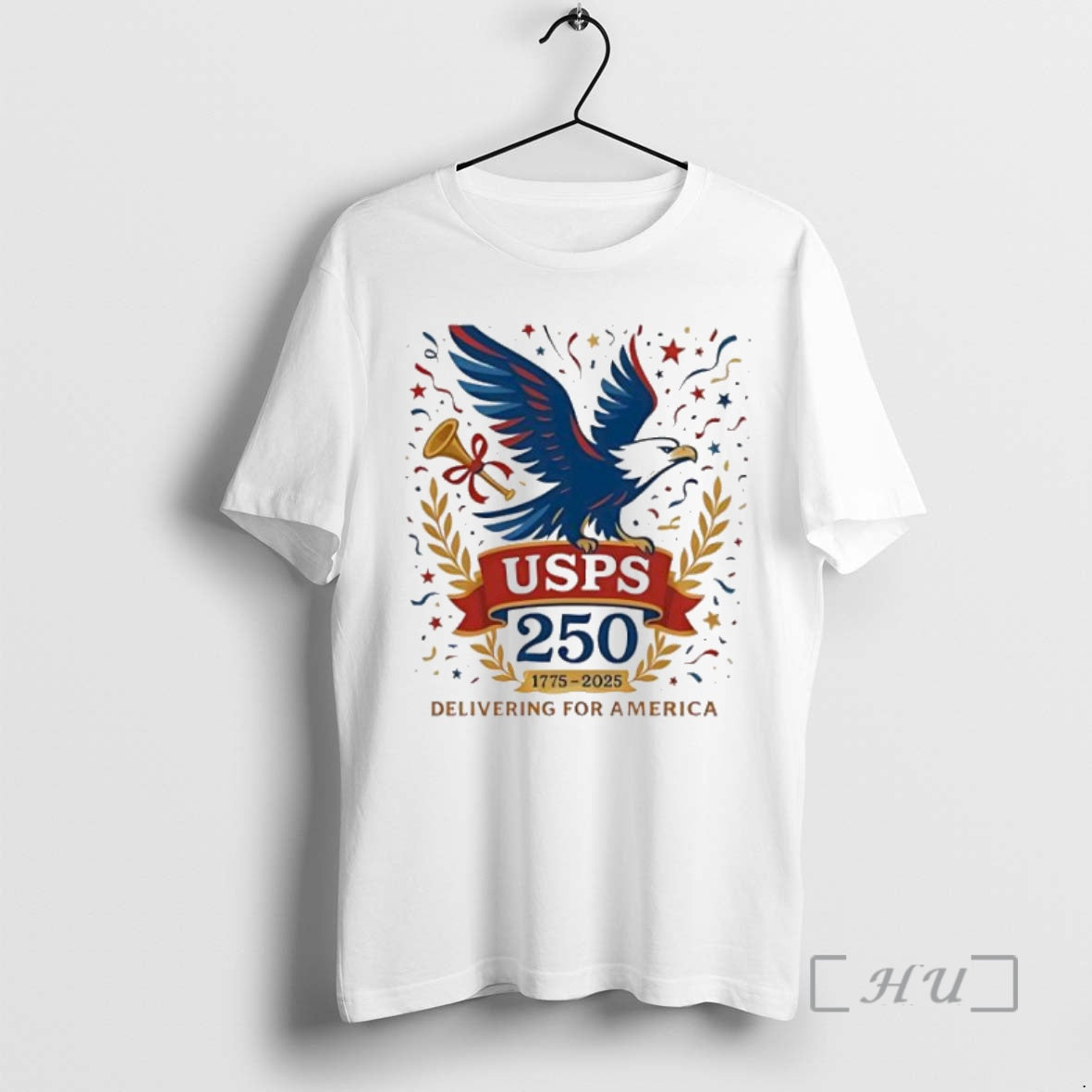 Trending Usps 250th 1775 2025 Delivering For America T-Shirts, Hoodie, Sweatshirt | InkNestWear.com