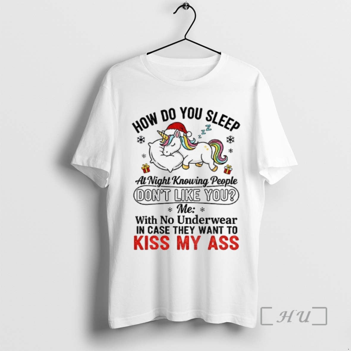 Trending Unicorn How Do You Sleep At Night Knowing People Dont Like You Me With T-Shirts, Hoodie, Sweatshirt
