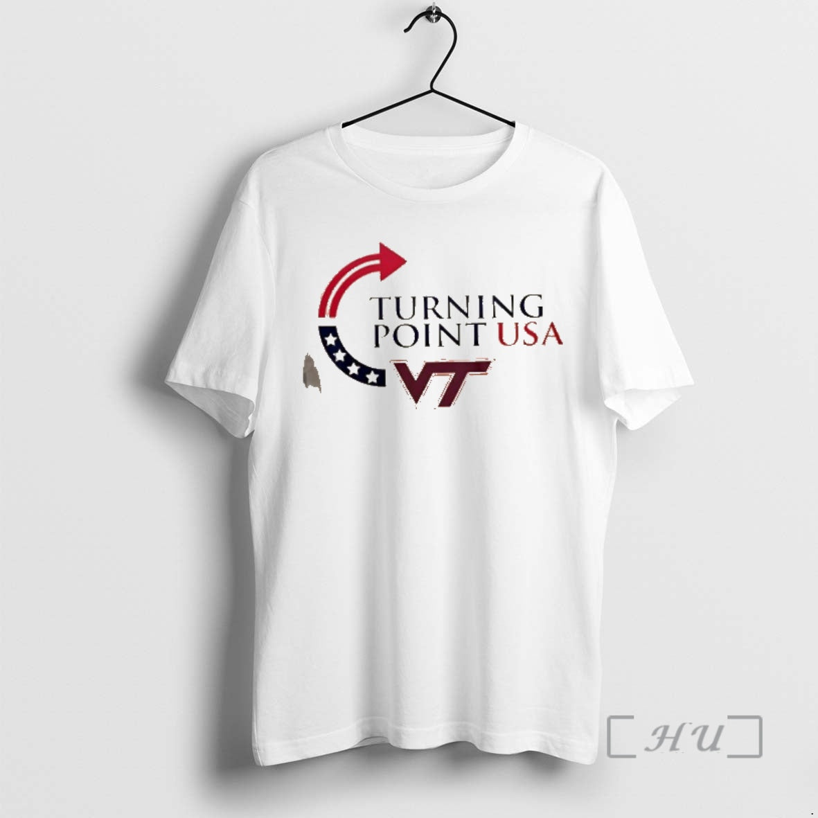 Trending Virginia Tech Hokies X Turning Point Usa Freedom Charlie Kirk 2 Sided Premium T-Shirts, Hoodie, Sweatshirt