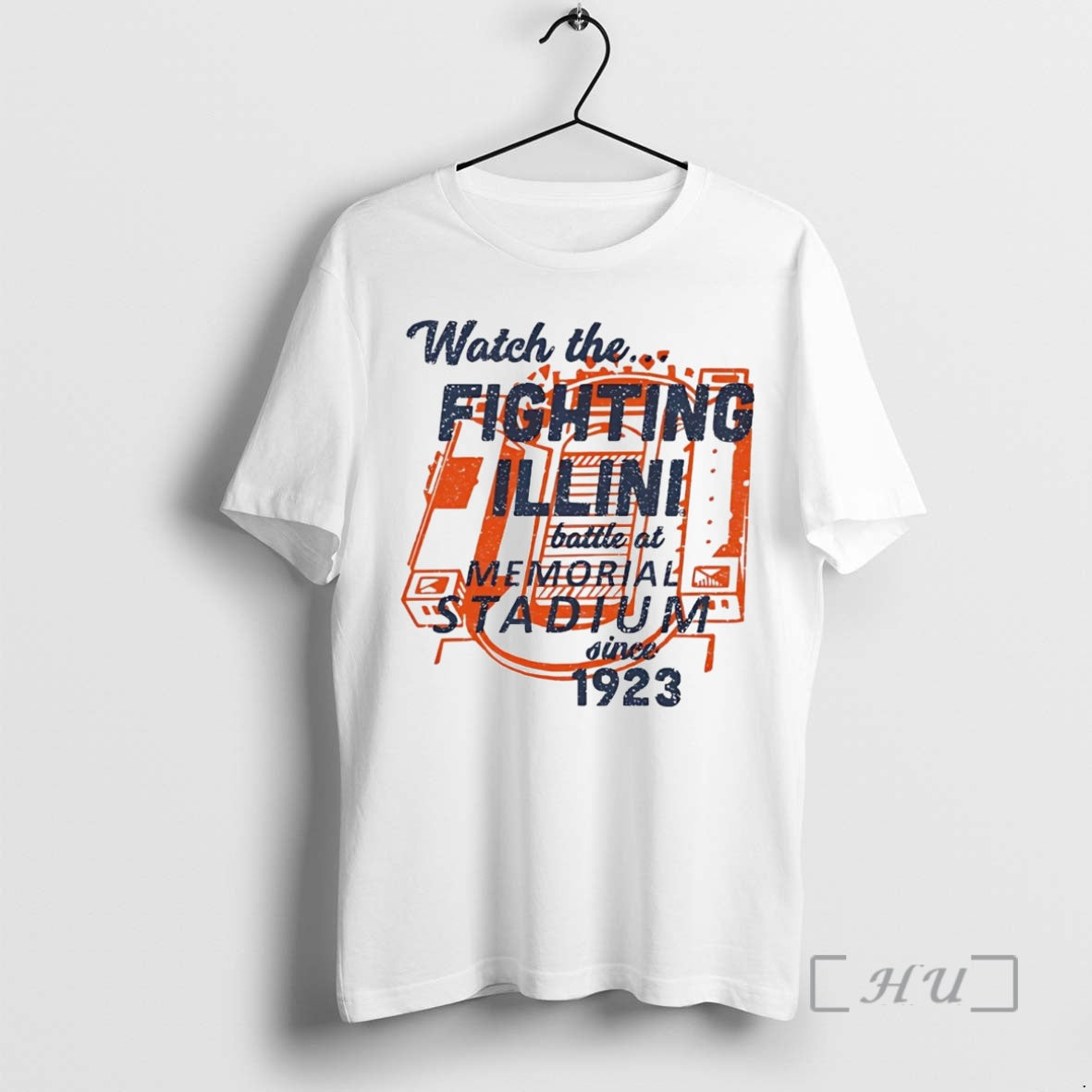 Trending Watch The Illinois Fighting Illini Battle At Memorial Stadium Since 1923 T-Shirts, Hoodie, Sweatshirt