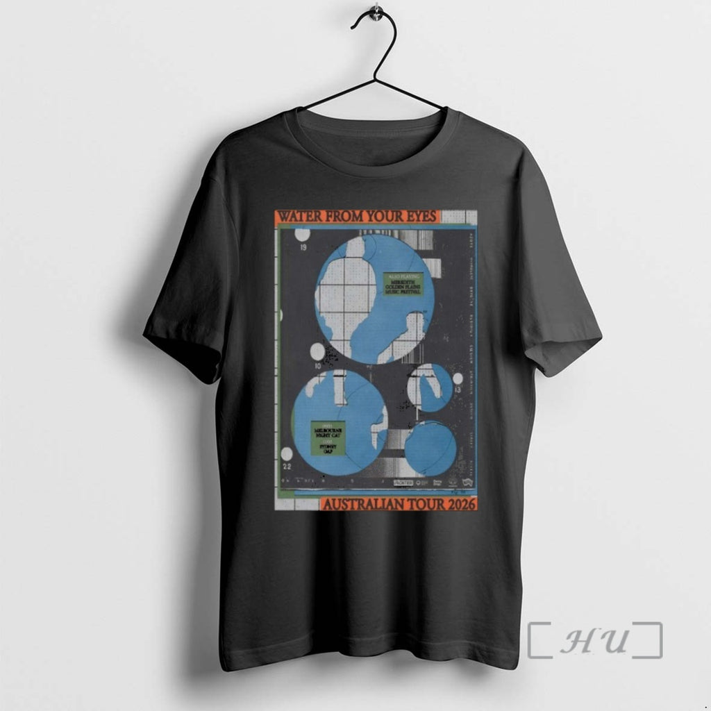 Trending Water From Your Eyes Aus 2026 Tour T-Shirts, Hoodie, Sweatshirt | InkNestWear.com