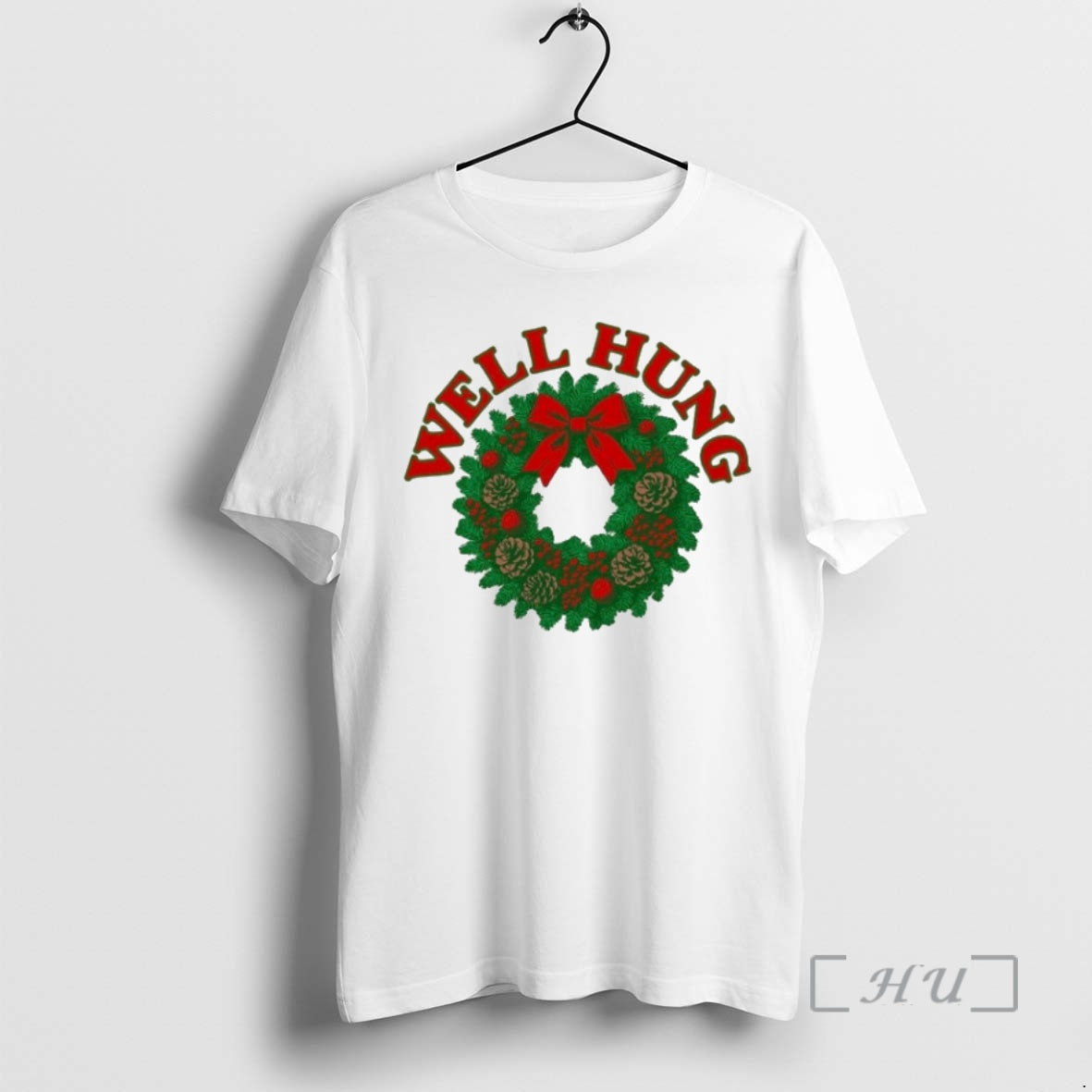 Trending Well Hung Holiday Merry Christmas T-Shirts, Hoodie, Sweatshirt | InkNestWear.com