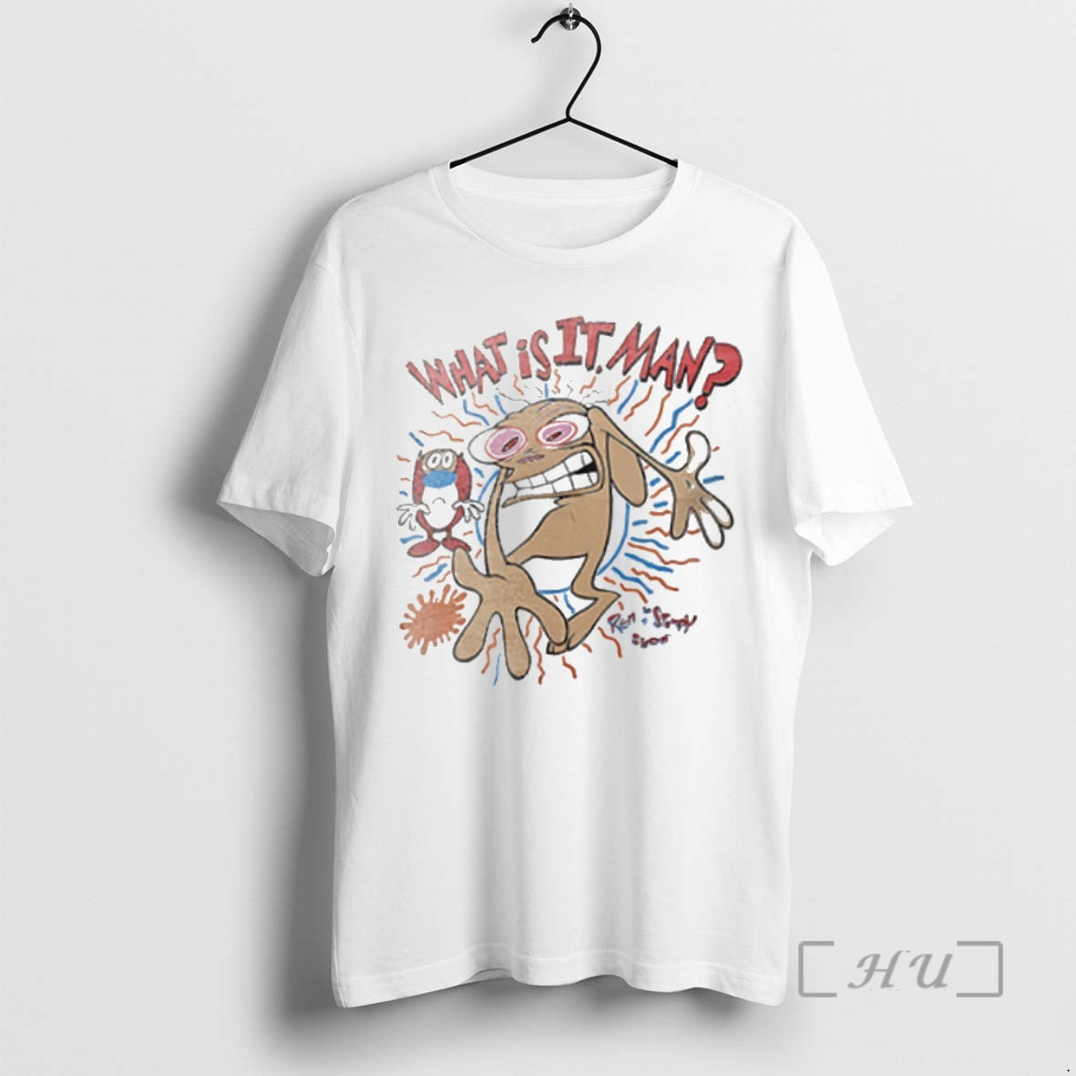 Trending What Is It Man The Ren And Stimpy Show T-Shirts, Hoodie, Sweatshirt | InkNestWear.com