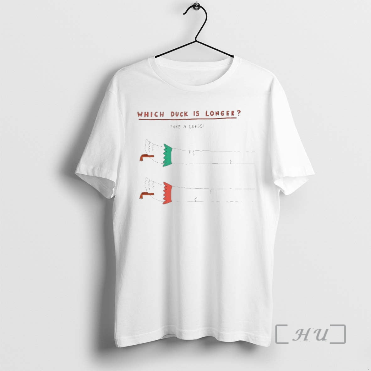 Trending Which Duck Is Longer Take A Guess T-Shirts, Hoodie, Sweatshirt | InkNestWear.com
