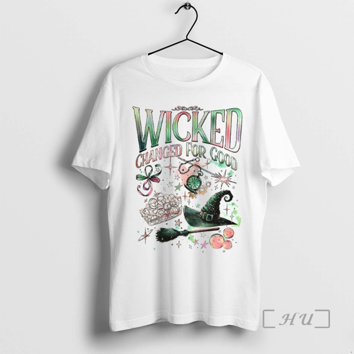 Trending Wicked Changed For Good Book Defy Gravity Broomstick Magic Wand Halloween Premium T Shirts Hoodie, Sweatshirt