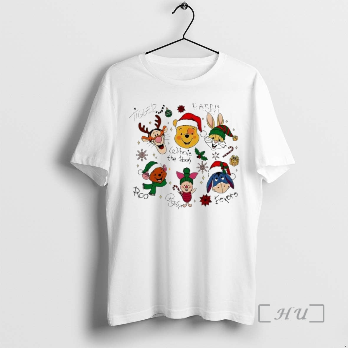 Trending Winnie The Pooh And Christmas Too Beautiful Cartoon T-Shirts, Hoodie, Sweatshirt | InkNestWear.com