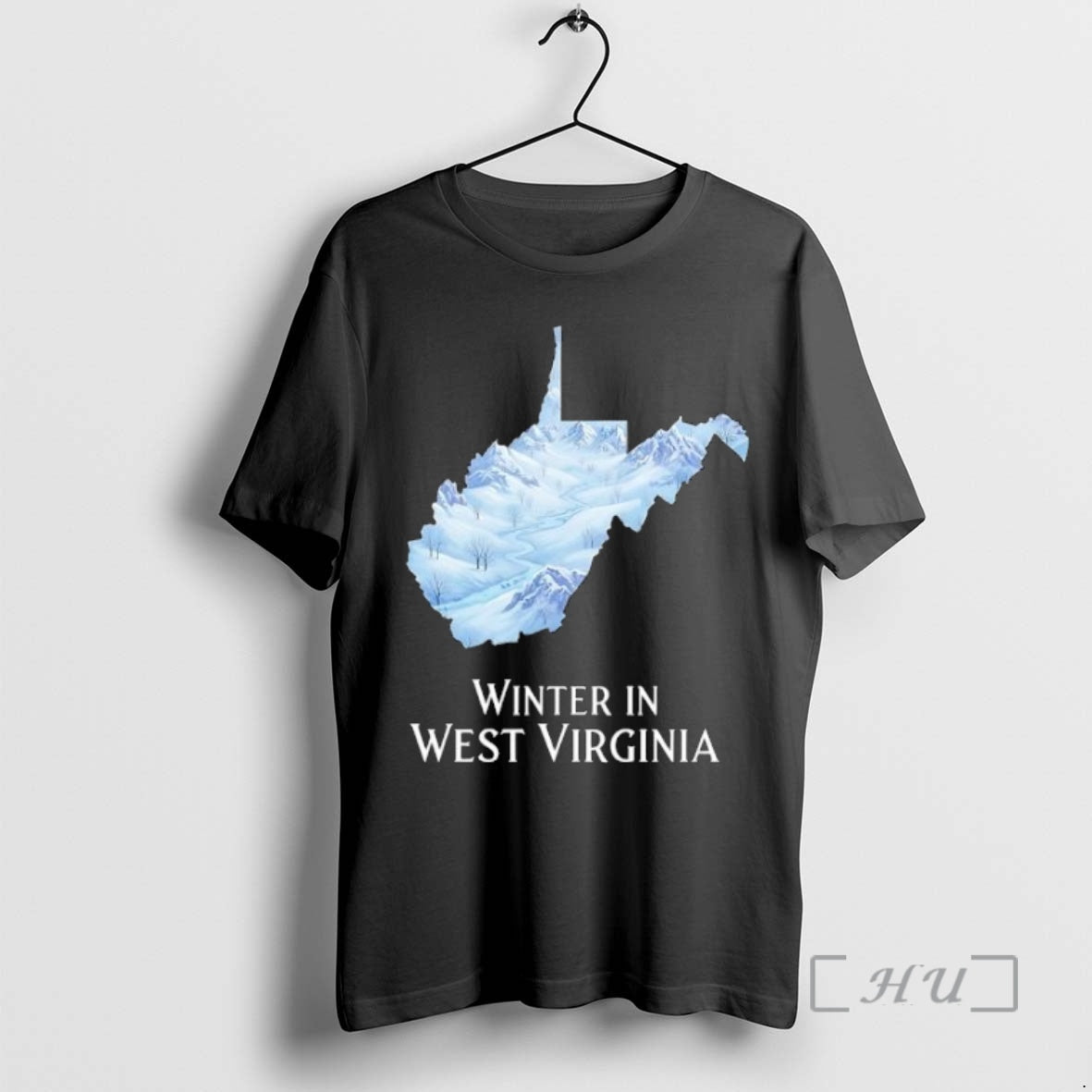 Trending Winter In West Virginia Map T-Shirts, Hoodie, Sweatshirt | InkNestWear.com