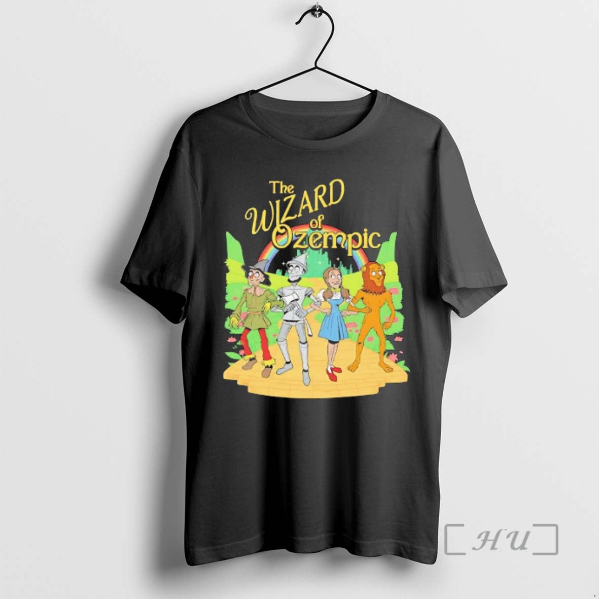 Trending Wizard Of Ozempic Rainbow Graphic T-Shirts, Hoodie, Sweatshirt | InkNestWear.com