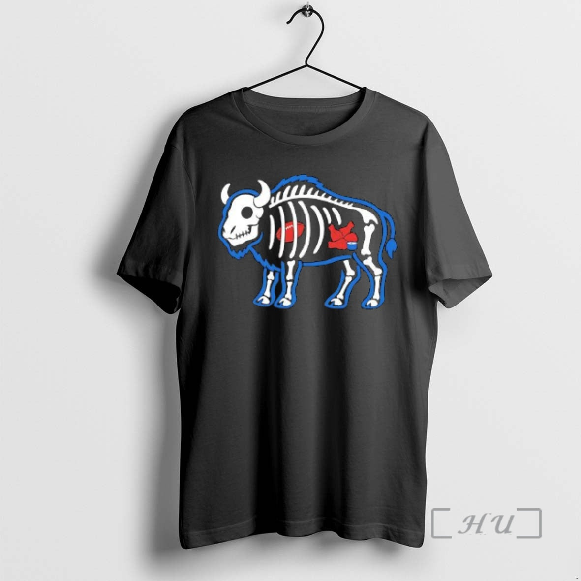 Trending X Ray Buffalo Skeleton With Football And Food T-Shirts, Hoodie, Sweatshirt | InkNestWear.com