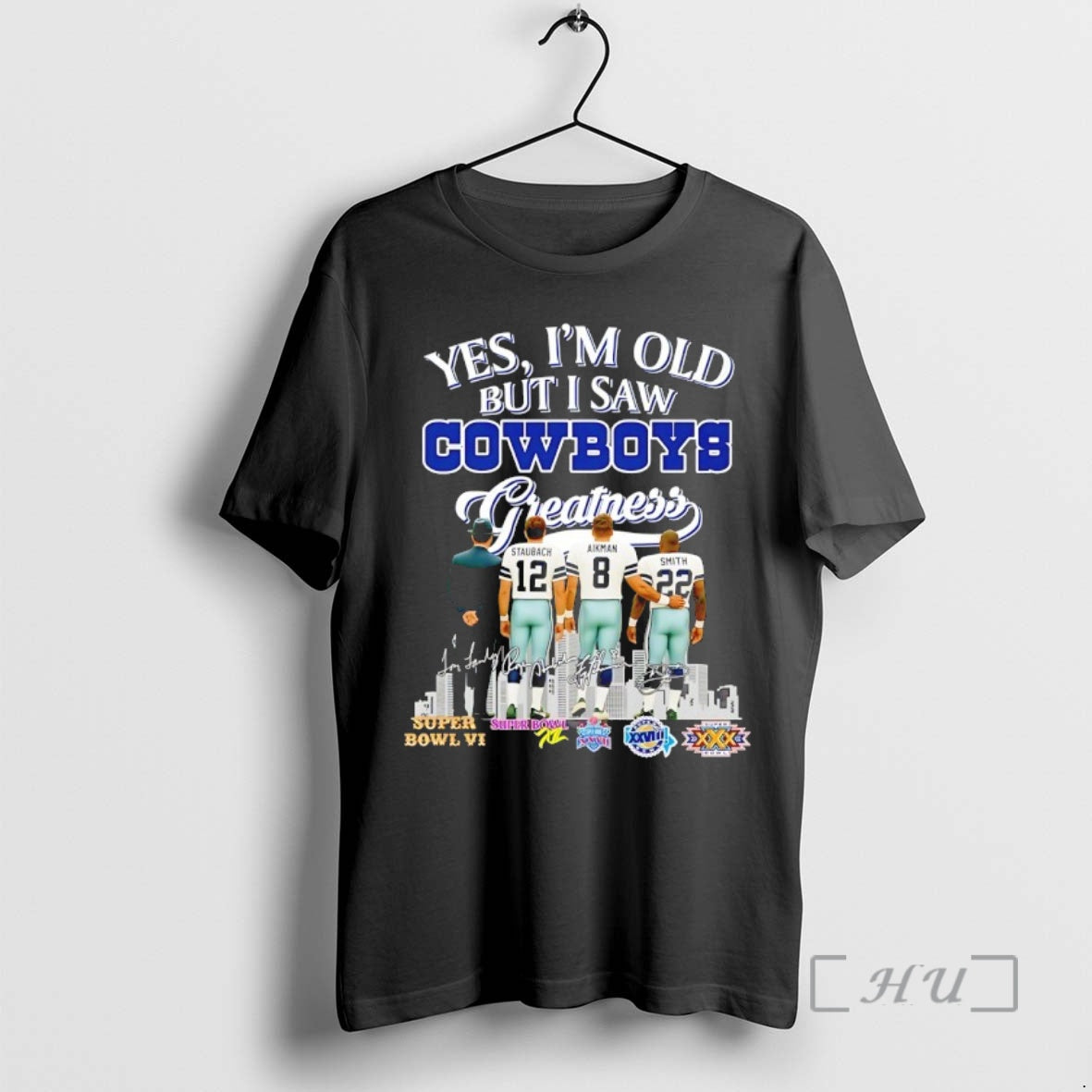 Trending Yes Im Old But I Saw Dallas Cowboys Greatest Skyline Signature T-Shirts, Hoodie, Sweatshirt | InkNestWear.com