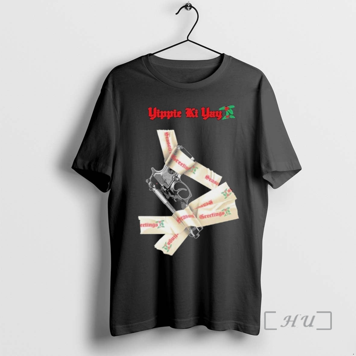 Trending Yippie Ki Yay Holiday Christmas T-Shirts, Hoodie, Sweatshirt | InkNestWear.com