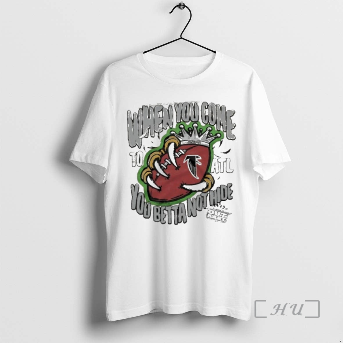 Trending Outkast X Atlanta Falcons When You Come You Betta Not Hide T-Shirts, Hoodie, Sweatshirt | InkNestWear.com