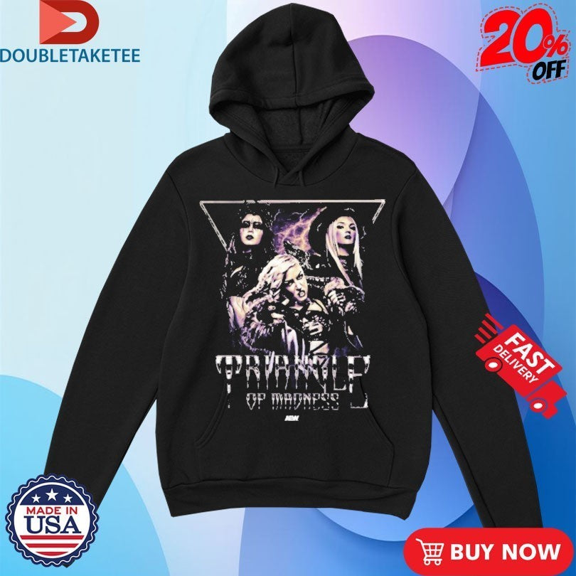 Triangle Of Madness Wicked Three AEW Shirts
