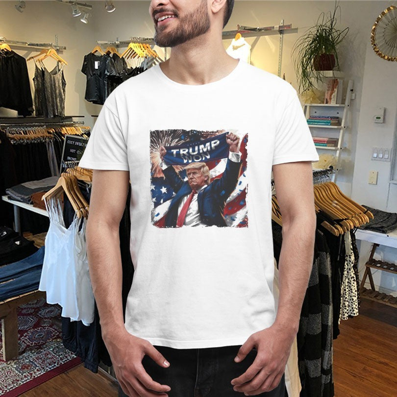 Trump Won Patriotic Celebration Shirts