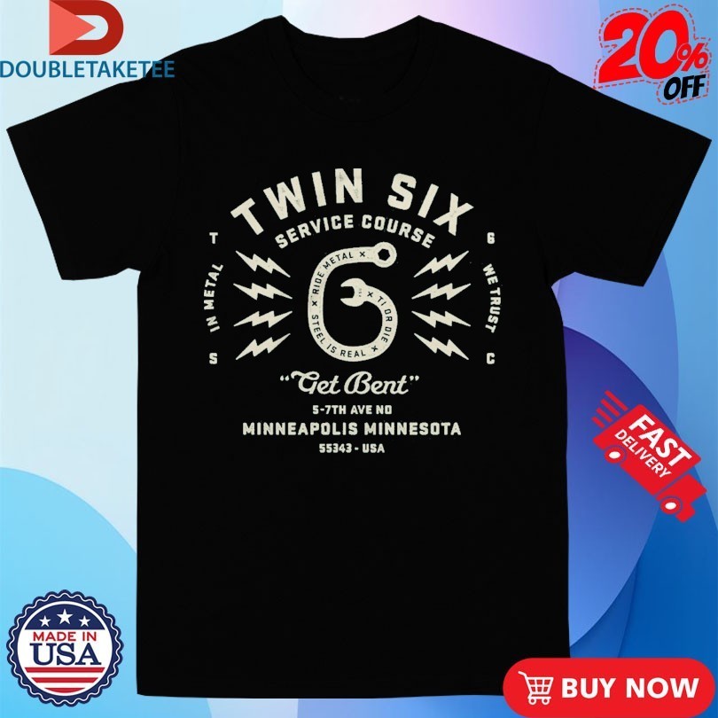 Twin Six Get Bent Minneapolis Minnesota Shirts