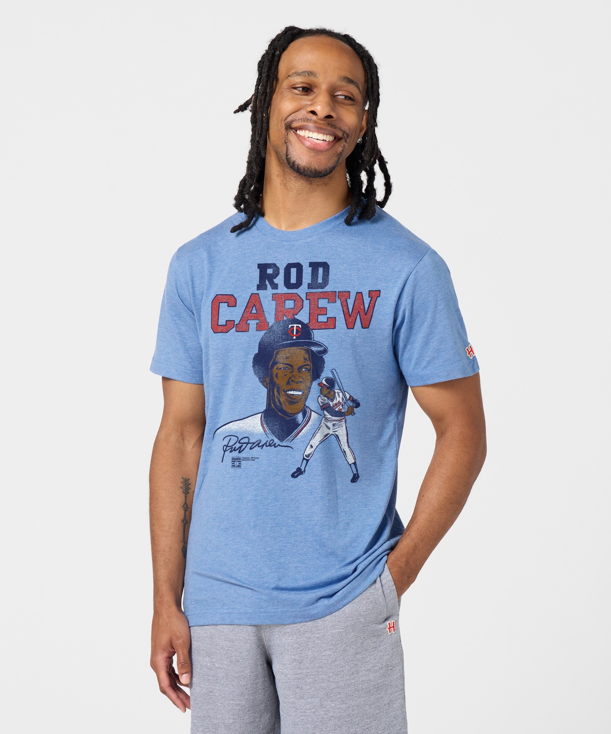 Twins Rod Carew Signature