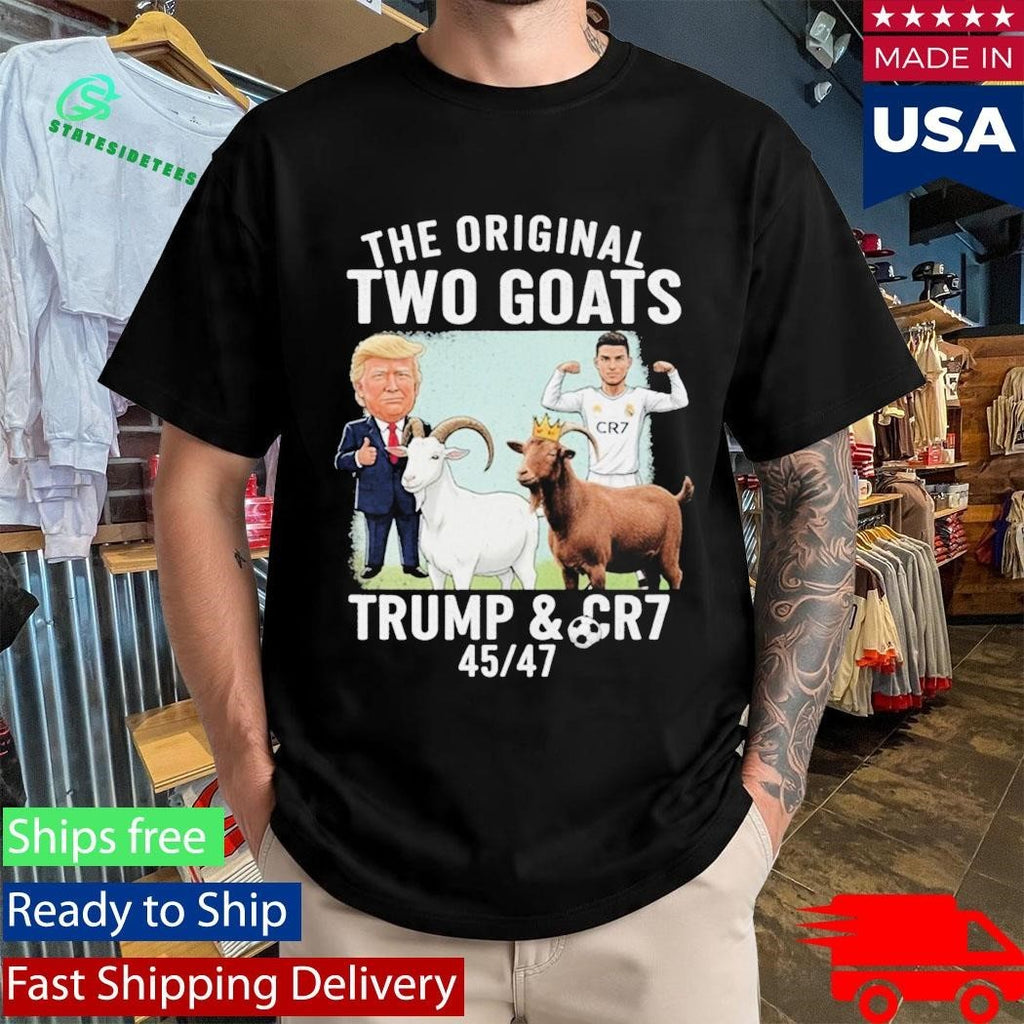 Two Goats Trump Ronaldo CR7 Shirt