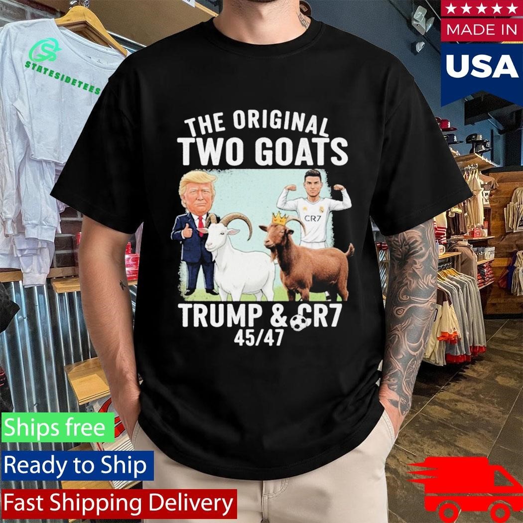 Two Goats Trump Ronaldo CR7 Shirt