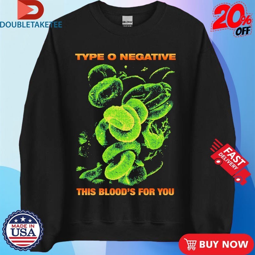 Type O Negative This Blood’s For You Cell Shirts