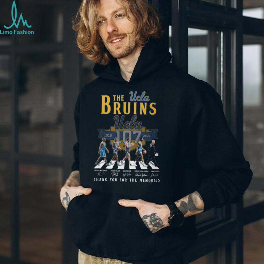 UCLA Bruins 107th Anniversary 1919 2026 Basketball Legends Abbey Road T Shirt