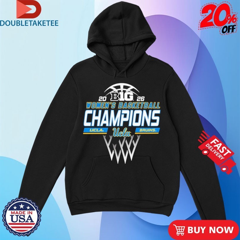 UCLA Bruins Big Ten Women’s Basketball Regular Season Champions 2026 Shirts