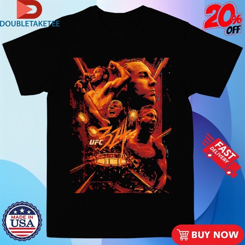 UFC 324 Justin Gaethje Vs Paddy Pimblett On January 24 2026 Shirts