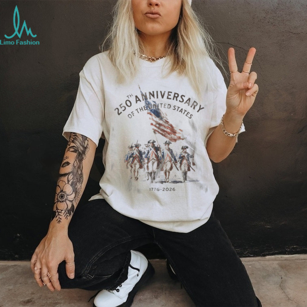 United States 250th Anniversary 1776 2026 Revolutionary War Tee