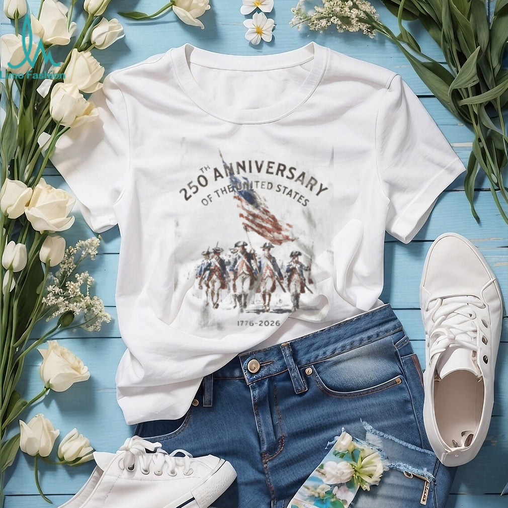 United States 250th Anniversary 1776 2026 Revolutionary War Tee