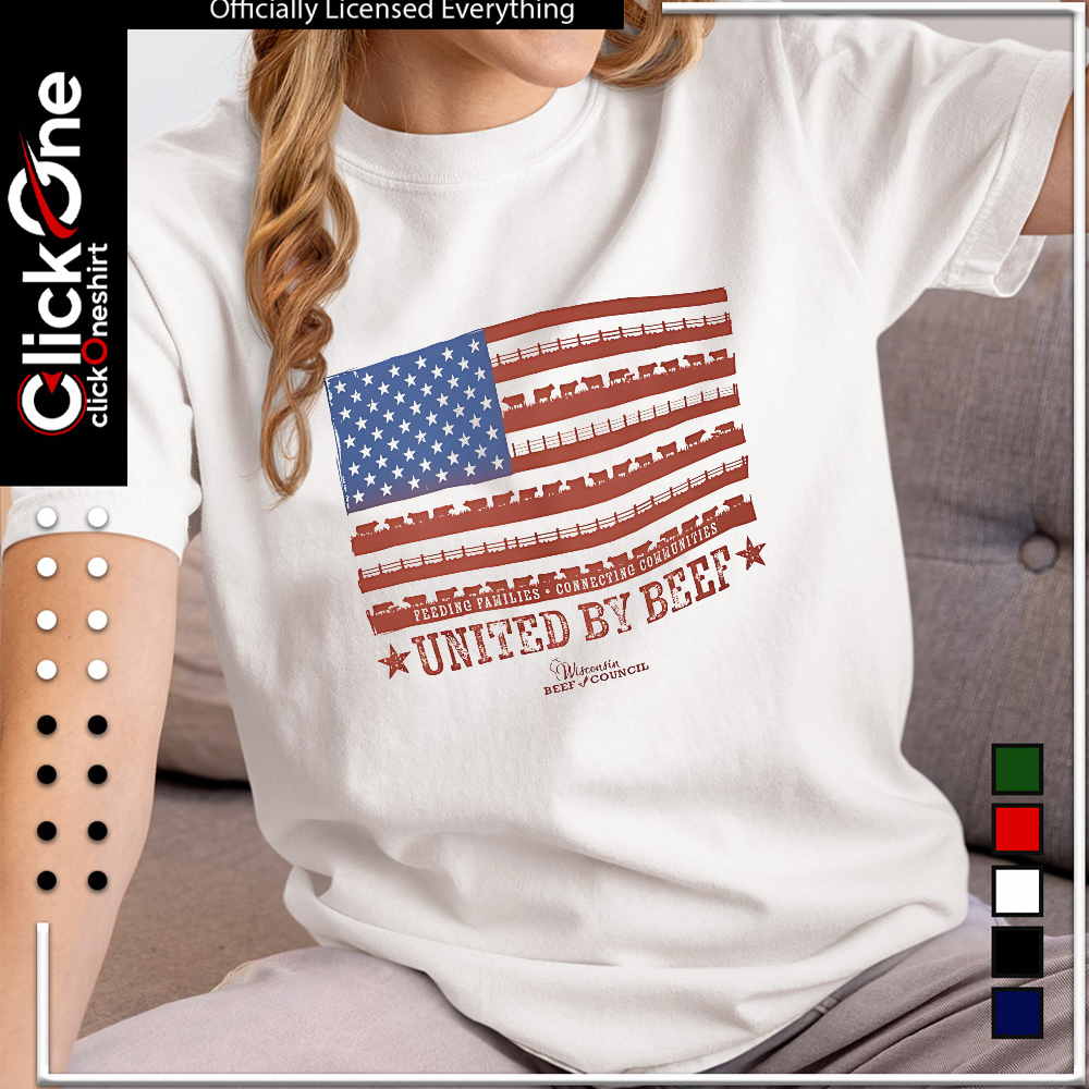United by Beef flag shirt