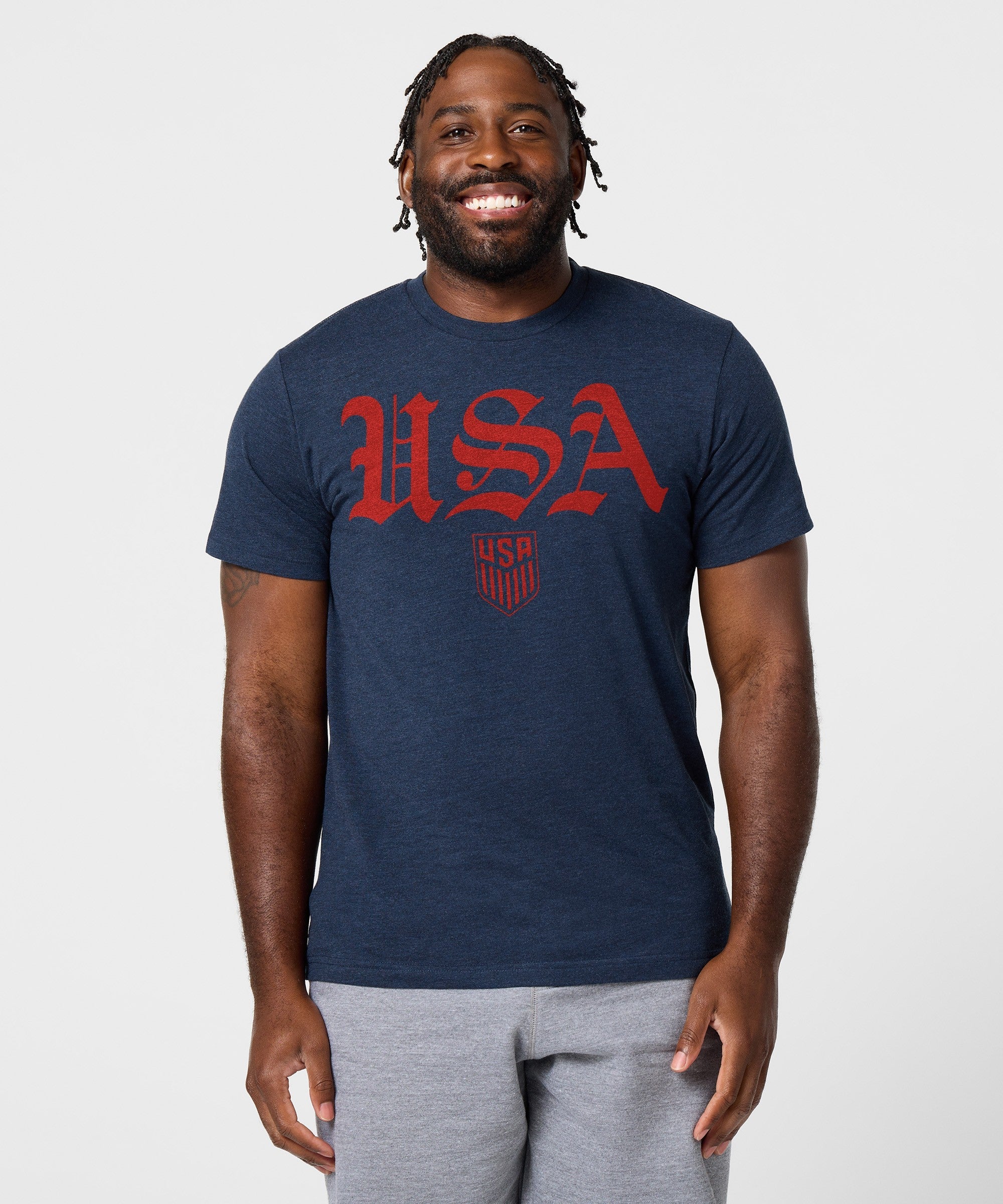 USMNT USA Old English