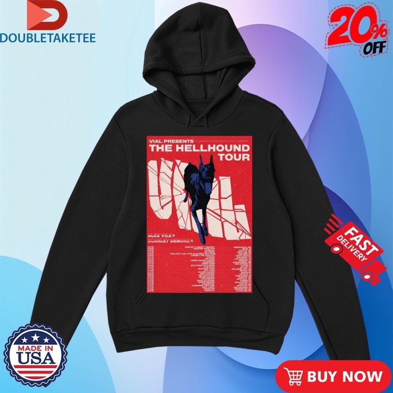 VIAL The Hellhound Tour 2026 Dates Shirts