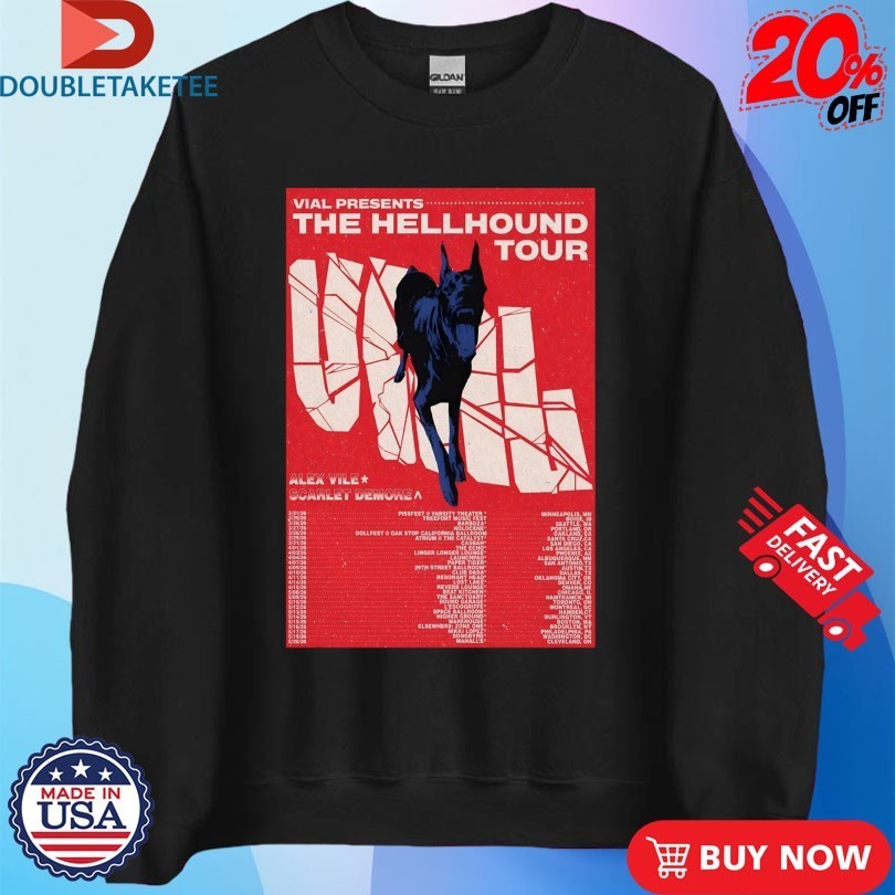 VIAL The Hellhound Tour 2026 Dates Shirts