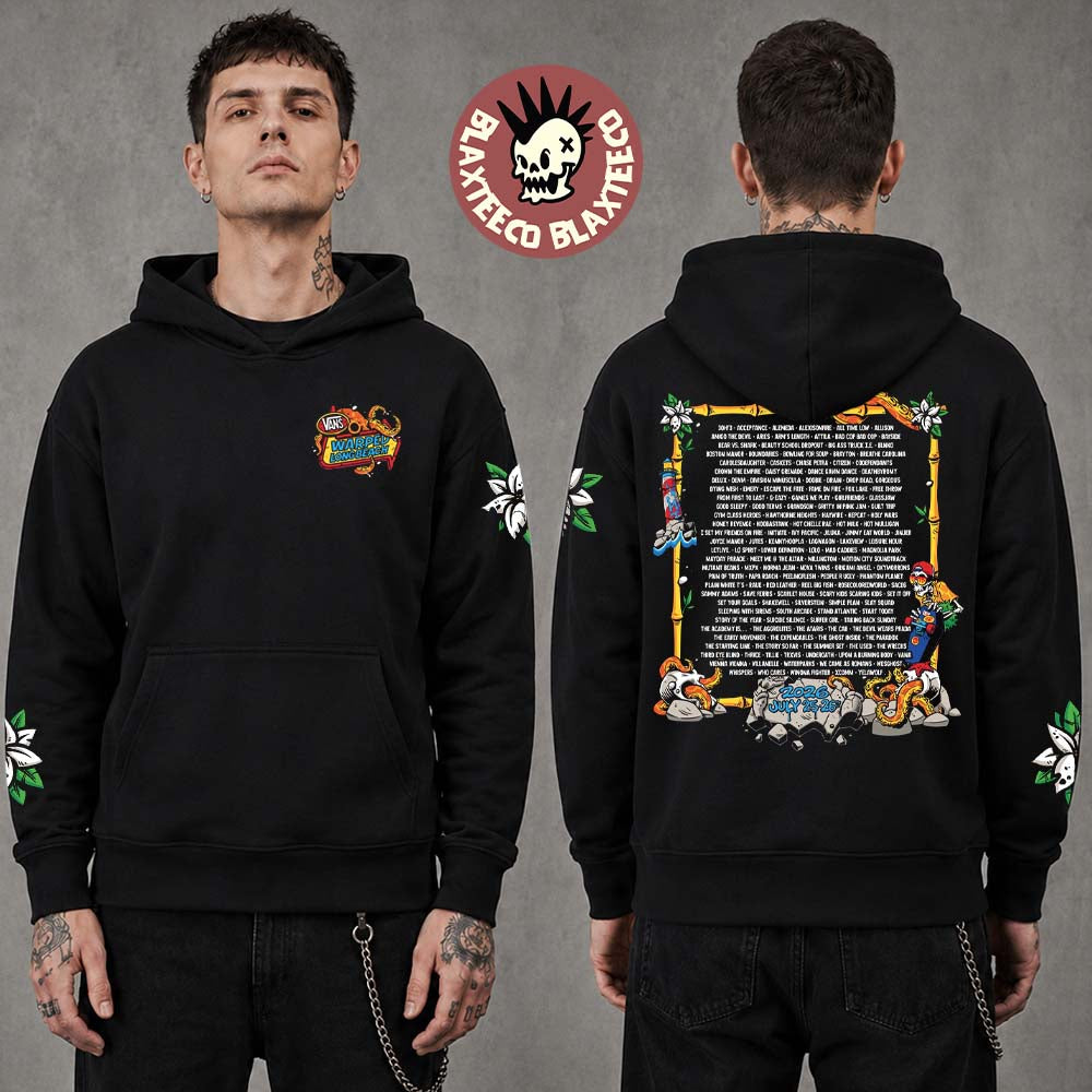 Vans Warped Tour 2026 Long Beach CA July 25 2026 Merch Lineup Hoodie