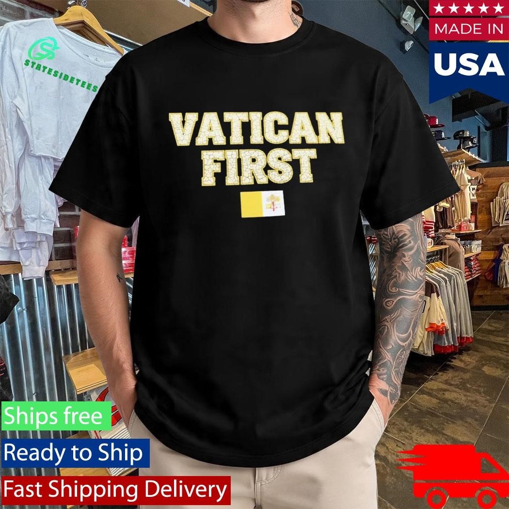 Vatican First Vatican Flag Shirt
