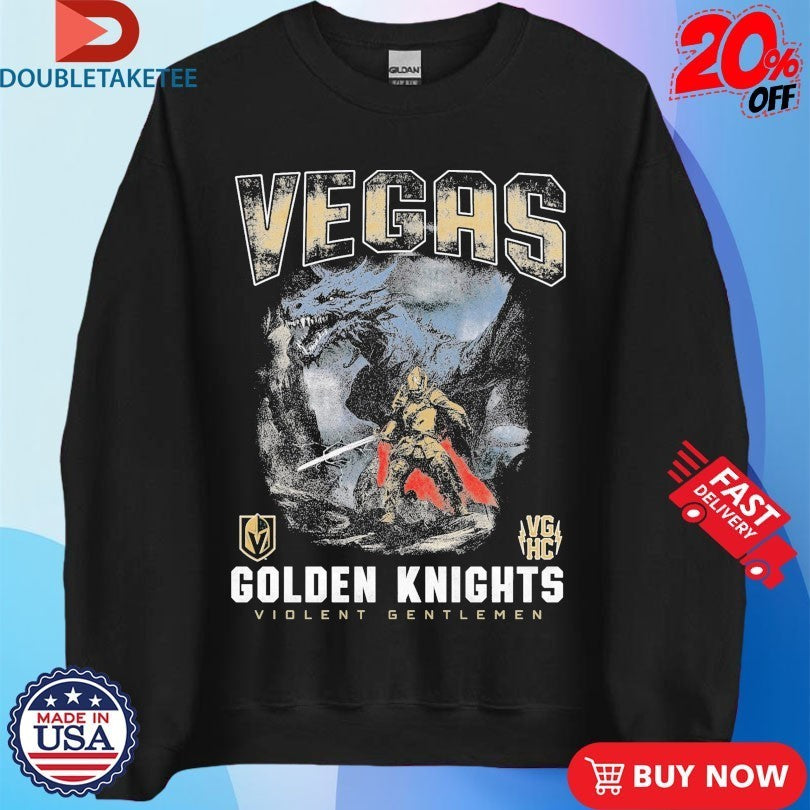 Vegas Golden Knights Dragon Warrior Shirts