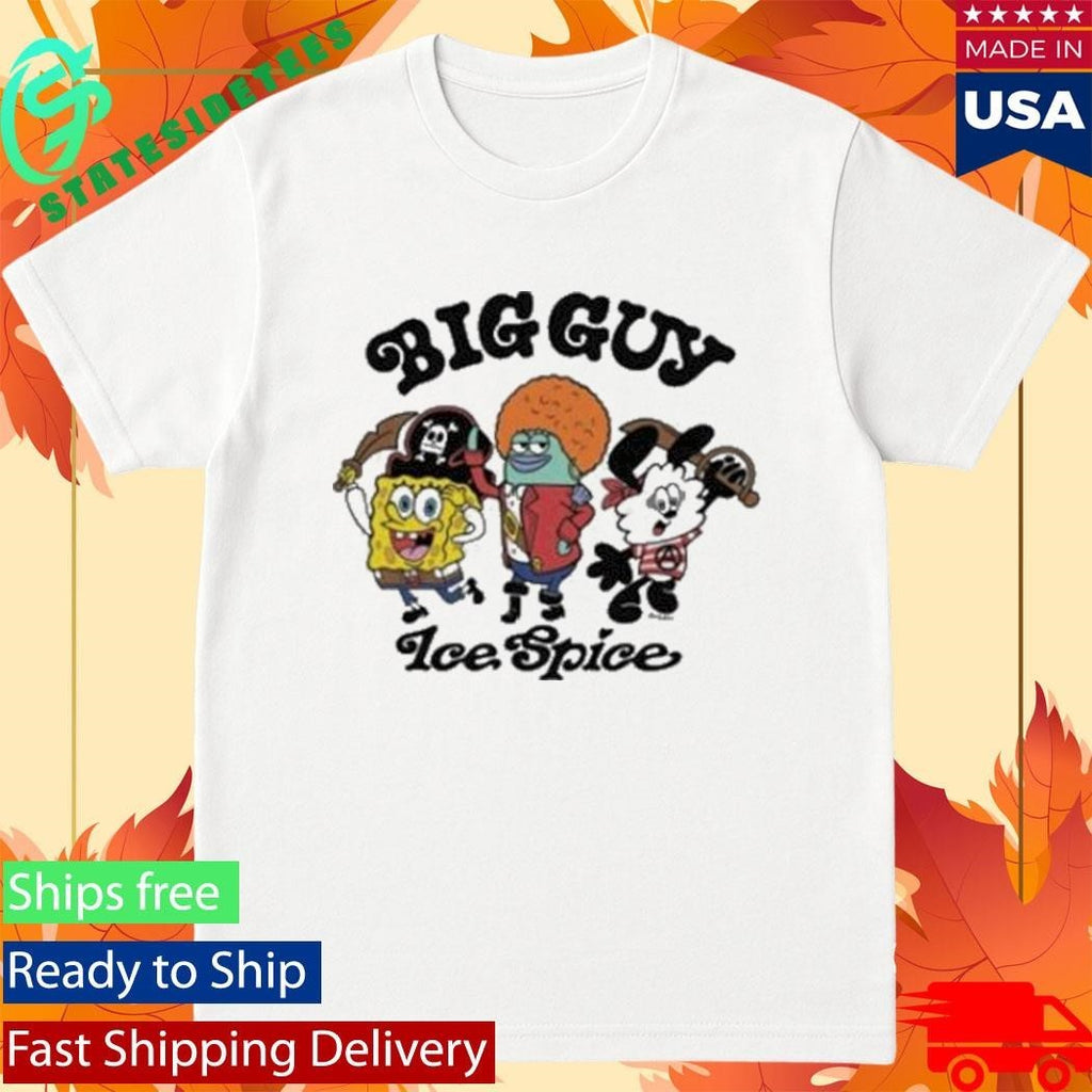 Verdy X Ice Spice Big Guy Character Shirt
