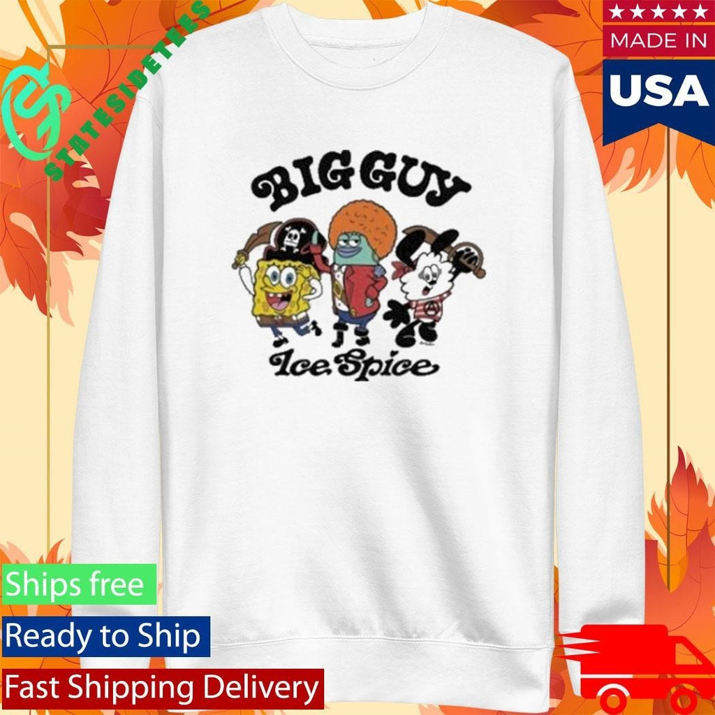 Verdy X Ice Spice Big Guy Character Shirt